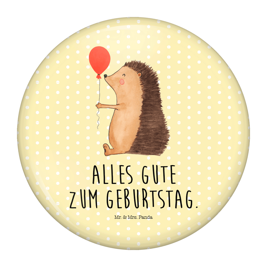 Button Igel mit Luftballon 50mm Button, Button, Pin, Anstecknadel, Tiermotive, Gute Laune, lustige Sprüche, Tiere, Igel, Geburtstag, Herzlichen Glückwunsch, Glückwunsch, Geburtstagskind, Ballon, Happy Birthday