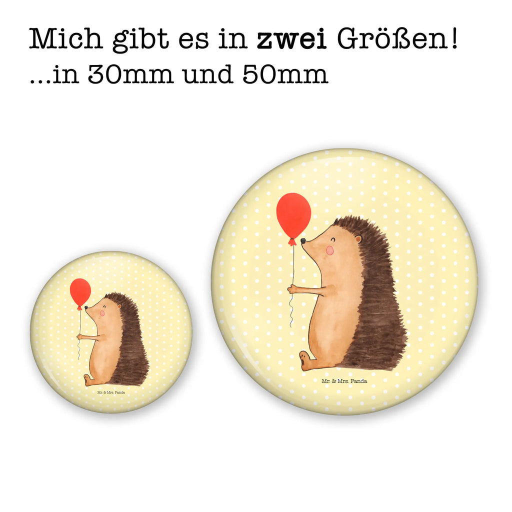 Button Igel mit Luftballon 50mm Button, Button, Pin, Anstecknadel, Tiermotive, Gute Laune, lustige Sprüche, Tiere, Igel, Geburtstag, Herzlichen Glückwunsch, Glückwunsch, Geburtstagskind, Ballon, Happy Birthday