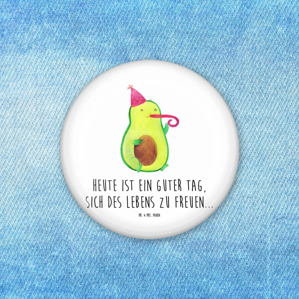 Button Avocado Partyhupe 50mm Button, Button, Pin, Anstecknadel, Avocado, Veggie, Vegan, Gesund, Party, Feierlichkeit, Feier, Fete, Geburtstag, Gute Laune, Tröte