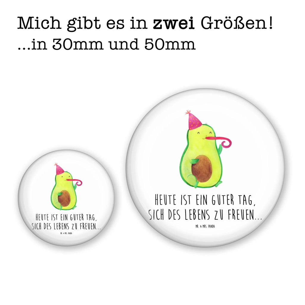 Button Avocado Partyhupe 50mm Button, Button, Pin, Anstecknadel, Avocado, Veggie, Vegan, Gesund, Party, Feierlichkeit, Feier, Fete, Geburtstag, Gute Laune, Tröte