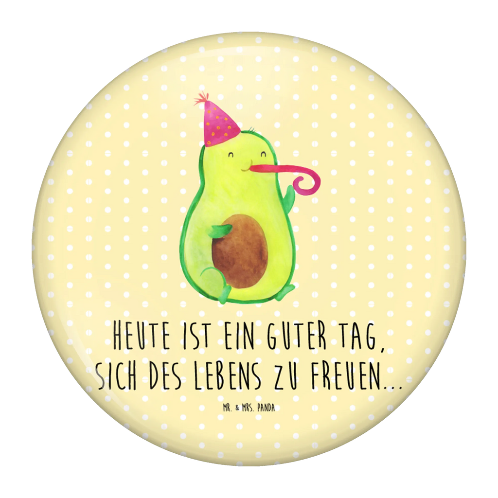 Button Avocado Partyhupe 50mm Button, Button, Pin, Anstecknadel, Avocado, Veggie, Vegan, Gesund, Party, Feierlichkeit, Feier, Fete, Geburtstag, Gute Laune, Tröte