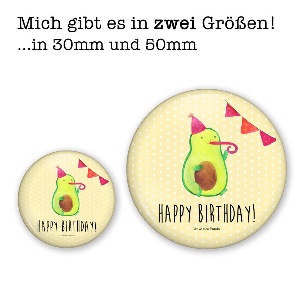 Button Avocado Birthday 50mm Button, Button, Pin, Anstecknadel, Avocado, Veggie, Vegan, Gesund