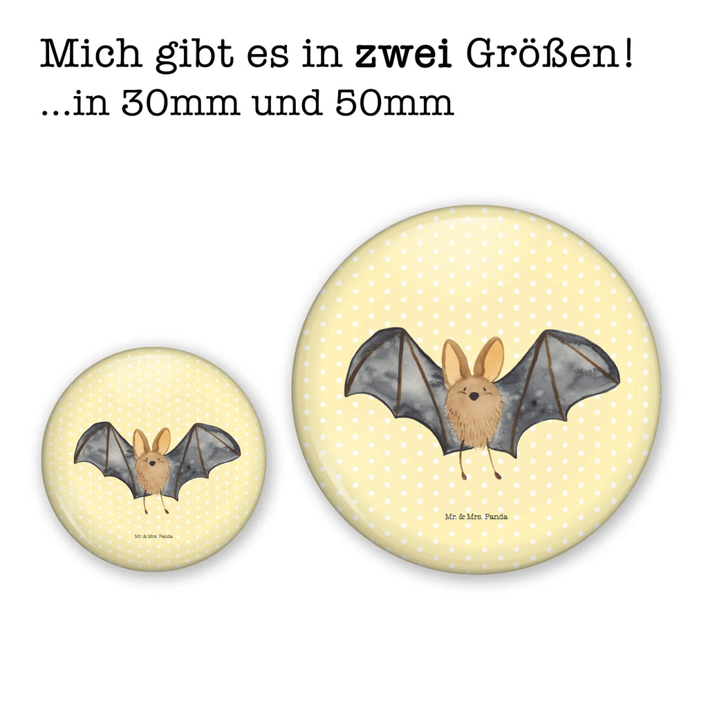 Button Fledermaus Flügel 50mm Button, Button, Pin, Anstecknadel, Tiermotive, Gute Laune, lustige Sprüche, Tiere