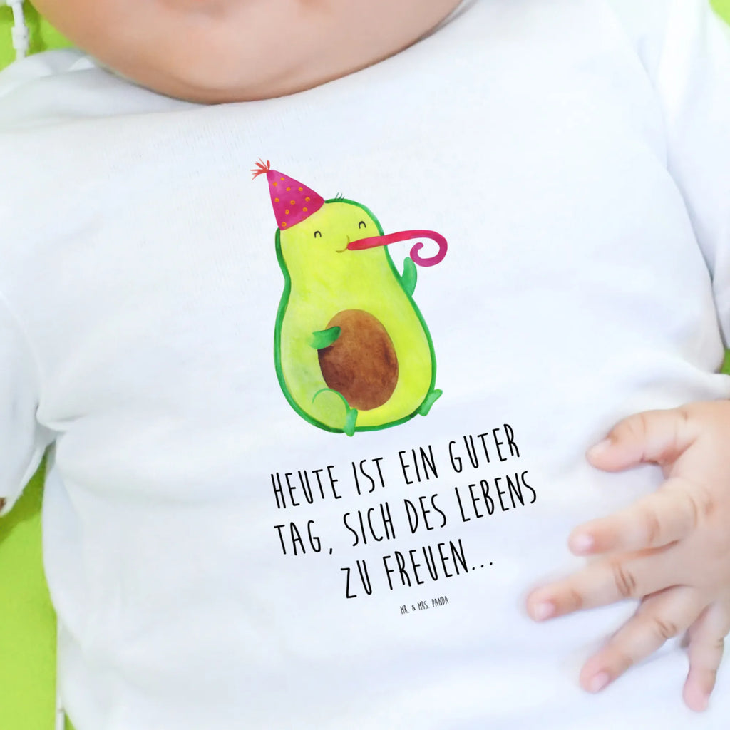 Baby Longsleeve Avocado Partyhupe Mädchen, Jungen, Baby, Langarm, Bio, Kleidung, Avocado, Veggie, Vegan, Gesund, Party, Feierlichkeit, Feier, Fete, Geburtstag, Gute Laune, Tröte