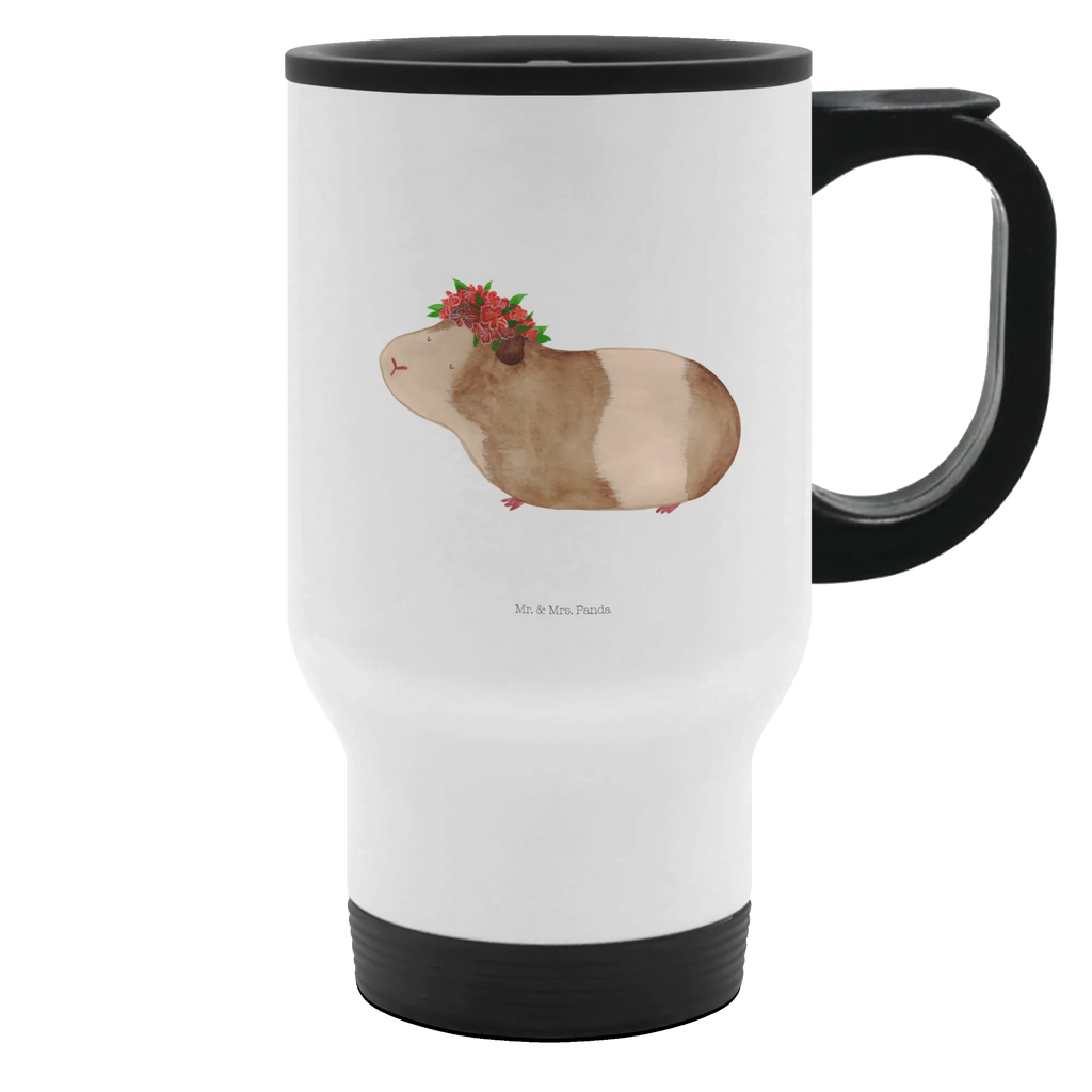 Thermobecher Meerschweinchen weise Thermobecher, To Go Becher, Thermotasse, Kaffeebecher, Isolierbecher, Thermobecher To Go, Warmhaltetasse, Edelstahlbecher, Reisebecher, Tasse mit Deckel, Thermobecher für 400 ml, Kaffeetasse zum Mitnehmen, Tasse zum Mitnehmen, Spülmaschinenfest, Tiermotive, Gute Laune, lustige Sprüche, Tiere, Meerschweinchen, Meerie, Meeries, Wunder, Blumenkind, Realität, Spruch, Weisheit, Motivation, Wunderland