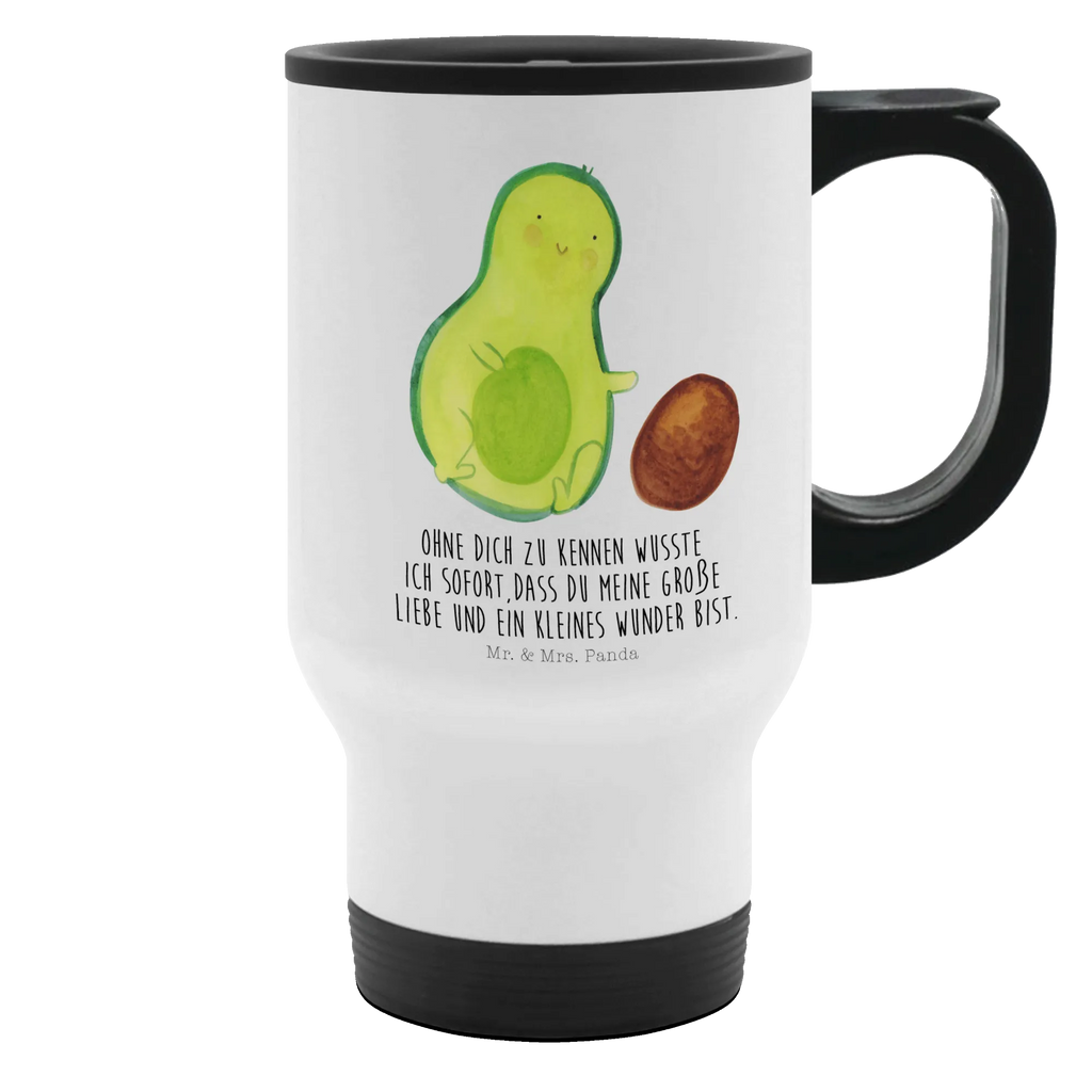 Thermobecher Avocado rollt Kern Thermobecher, To Go Becher, Thermotasse, Kaffeebecher, Isolierbecher, Thermobecher To Go, Warmhaltetasse, Edelstahlbecher, Reisebecher, Tasse mit Deckel, Thermobecher für 400 ml, Kaffeetasse zum Mitnehmen, Tasse zum Mitnehmen, Spülmaschinenfest, Avocado, Veggie, Vegan, Gesund, Avocados, Schwanger, Geburt, Geburtstag, Säugling, Kind, erstes Kind, zur Geburt, Schwangerschaft, Babyparty, Baby, große Liebe, Liebe, Love