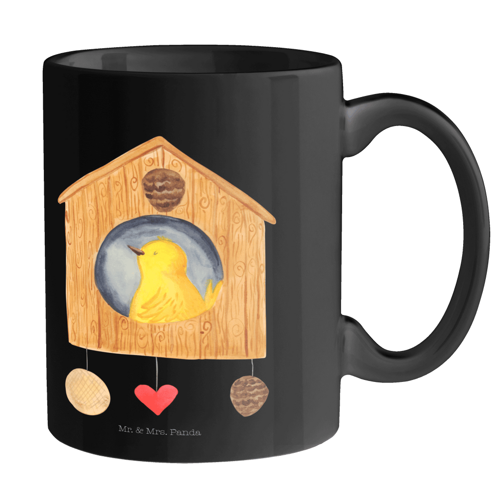 Tasse Vogelhaus Home Tasse, Kaffeetasse, Teetasse, Becher, Kaffeebecher, Teebecher, Keramiktasse, Porzellantasse, Büro Tasse, Geschenk Tasse, Tasse Sprüche, Tasse Motive, Kaffeetassen, Tasse bedrucken, Designer Tasse, Cappuccino Tassen, Schöne Teetassen, Tiermotive, Gute Laune, lustige Sprüche, Tiere, Vogelhaus, Vogel, Home sweet Home, Einzug, Umzug, Geschenk, Einzugsgeschenk, Hausbau, Haus