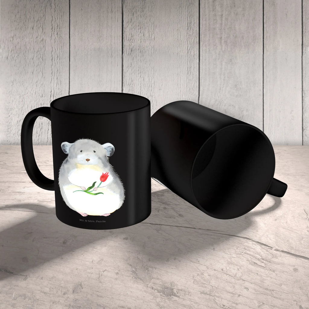 Tasse Chinchilla Blume Tasse, Kaffeetasse, Teetasse, Becher, Kaffeebecher, Teebecher, Keramiktasse, Porzellantasse, Büro Tasse, Geschenk Tasse, Tasse Sprüche, Tasse Motive, Kaffeetassen, Tasse bedrucken, Designer Tasse, Cappuccino Tassen, Schöne Teetassen, Tiermotive, Gute Laune, lustige Sprüche, Tiere, Chinchilla, Chinchillas, Liebeskummer, Kummer, Depressionen, traurig sein, Chaos, Glücklichsein, Büro, Büroalltag