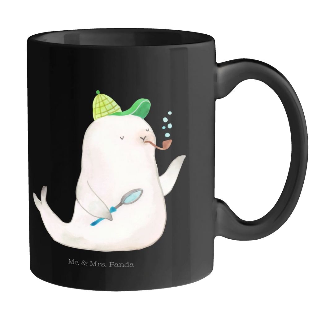 Tasse Robbe Sherlock Tasse, Kaffeetasse, Teetasse, Becher, Kaffeebecher, Teebecher, Keramiktasse, Porzellantasse, Büro Tasse, Geschenk Tasse, Tasse Sprüche, Tasse Motive, Kaffeetassen, Tasse bedrucken, Designer Tasse, Cappuccino Tassen, Schöne Teetassen, Tiermotive, Gute Laune, lustige Sprüche, Tiere