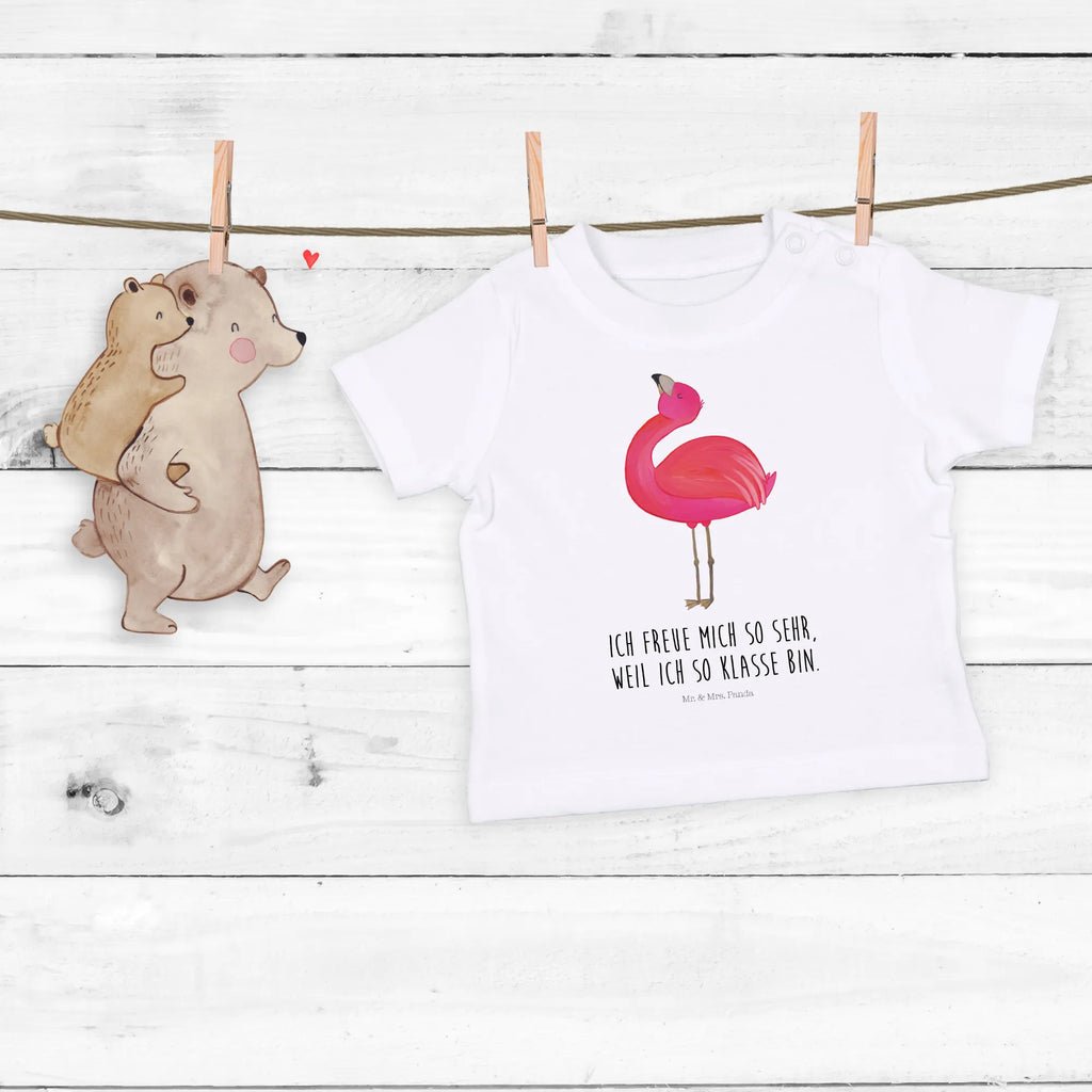 Organic Baby Shirt Flamingo Stolz Baby T-Shirt, Jungen Baby T-Shirt, Mädchen Baby T-Shirt, Shirt, Flamingo, stolz, Freude, Selbstliebe, Selbstakzeptanz, Freundin, beste Freundin, Tochter, Mama, Schwester