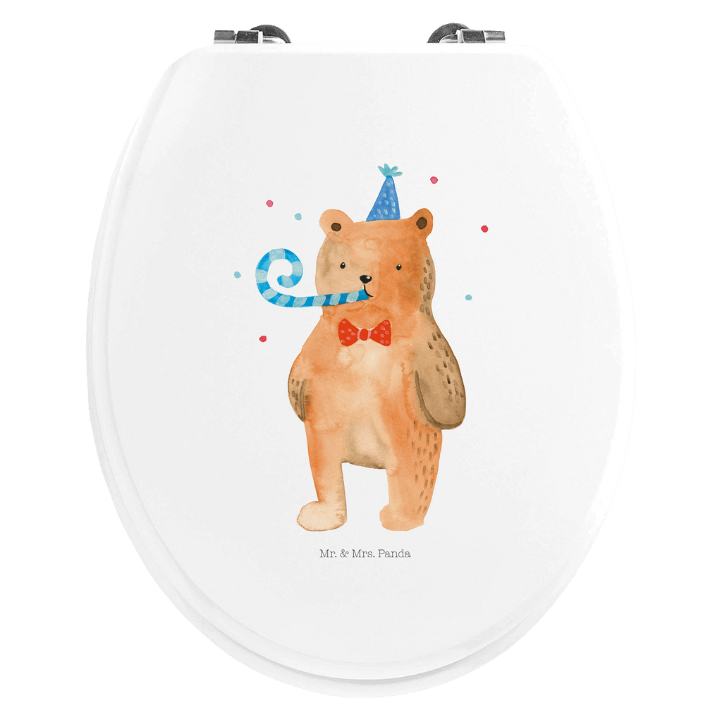 Motiv WC Sitz Bär Geburtstag Klobrille, Klodeckel, Toilettendeckel, WC-Sitz, Toilette, Bär, Teddy, Teddybär, Happy Birthday, Alles Gute, Glückwunsch, Geburtstag