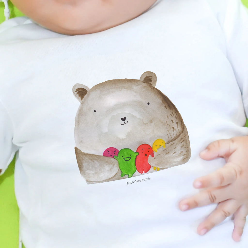 Organic Baby Shirt Bär Gefühl Baby T-Shirt, Jungen Baby T-Shirt, Mädchen Baby T-Shirt, Shirt, Bär, Teddy, Teddybär, Wahnsinn, Verrückt, Durchgedreht