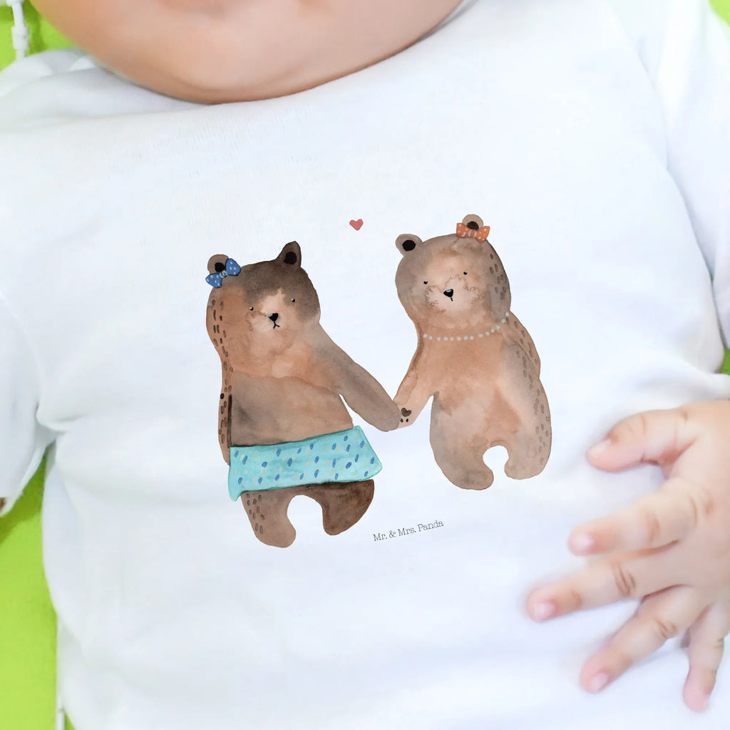 Organic Baby Shirt Bär Freundin Baby T-Shirt, Jungen Baby T-Shirt, Mädchen Baby T-Shirt, Shirt, Bär, Teddy, Teddybär, Bär Freundin Beste Freund Liebe Liebesbeweis Verliebt Kumpel Kumpeliene