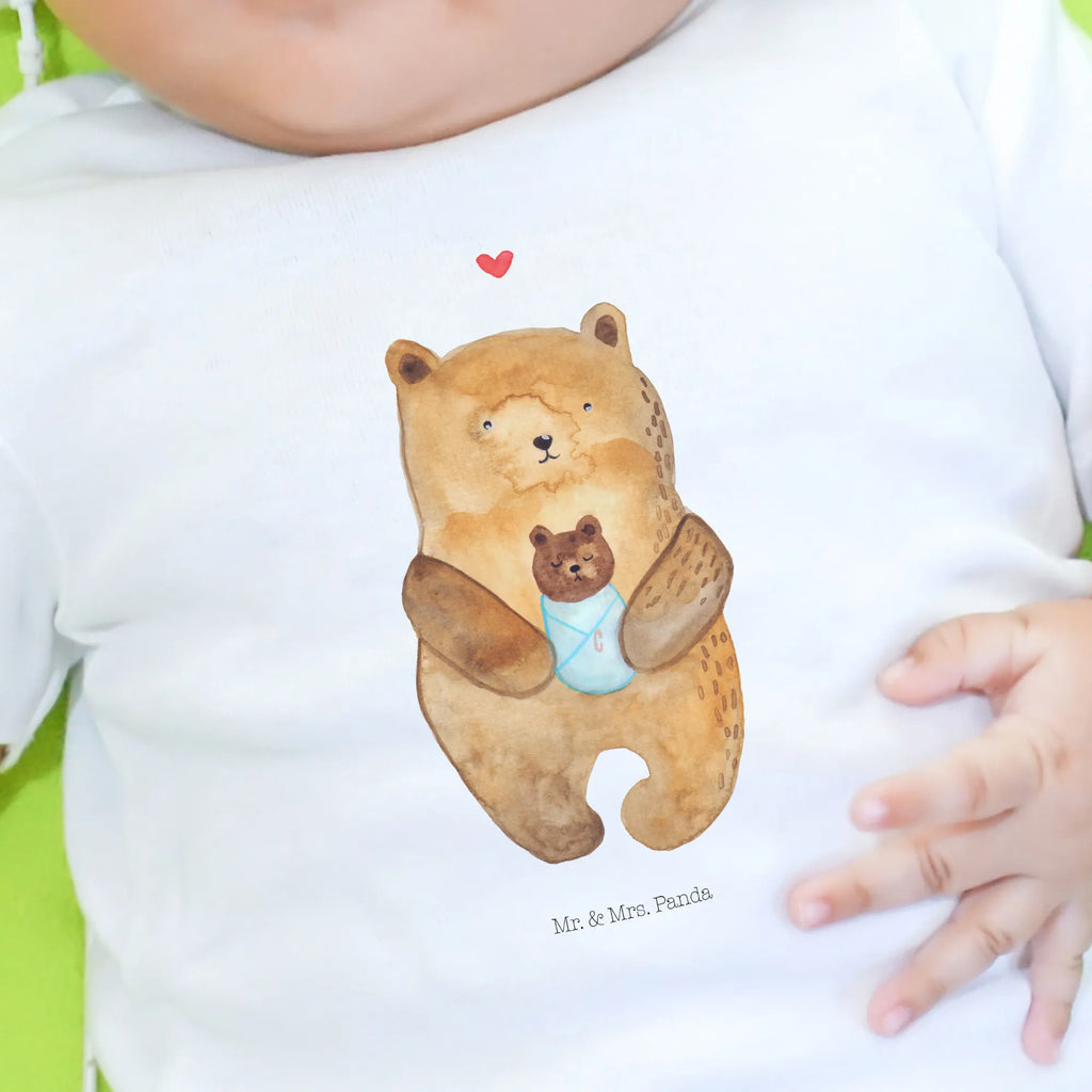 Organic Baby Shirt Bär Baby Baby T-Shirt, Jungen Baby T-Shirt, Mädchen Baby T-Shirt, Shirt, Bär, Teddy, Teddybär, Eltern, Mutter, Baby, Taufe, Geburt, Nichte, Neffe, Enkel, Enkelin, Täufling, Geburtstag, Glückwunsch