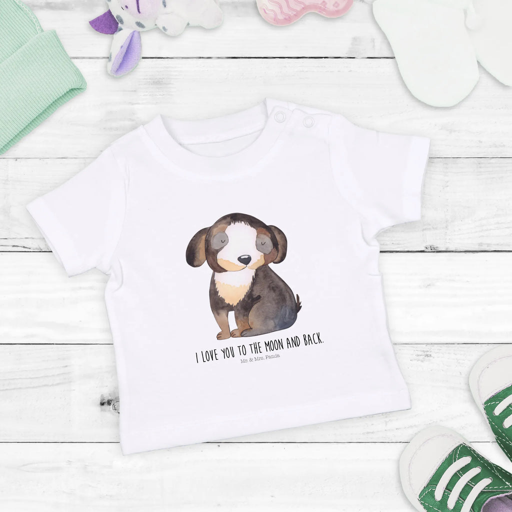 Organic Baby Shirt Hund Entspannen Baby T-Shirt, Jungen Baby T-Shirt, Mädchen Baby T-Shirt, Shirt, Hund, Hundemotiv, Haustier, Hunderasse, Tierliebhaber, Hundebesitzer, Sprüche, schwarzer Hund, Hundeliebe, Liebe, Hundeglück