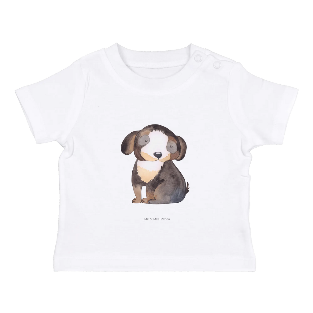 Organic Baby Shirt Hund Entspannen Baby T-Shirt, Jungen Baby T-Shirt, Mädchen Baby T-Shirt, Shirt, Hund, Hundemotiv, Haustier, Hunderasse, Tierliebhaber, Hundebesitzer, Sprüche, schwarzer Hund, Hundeliebe, Liebe, Hundeglück