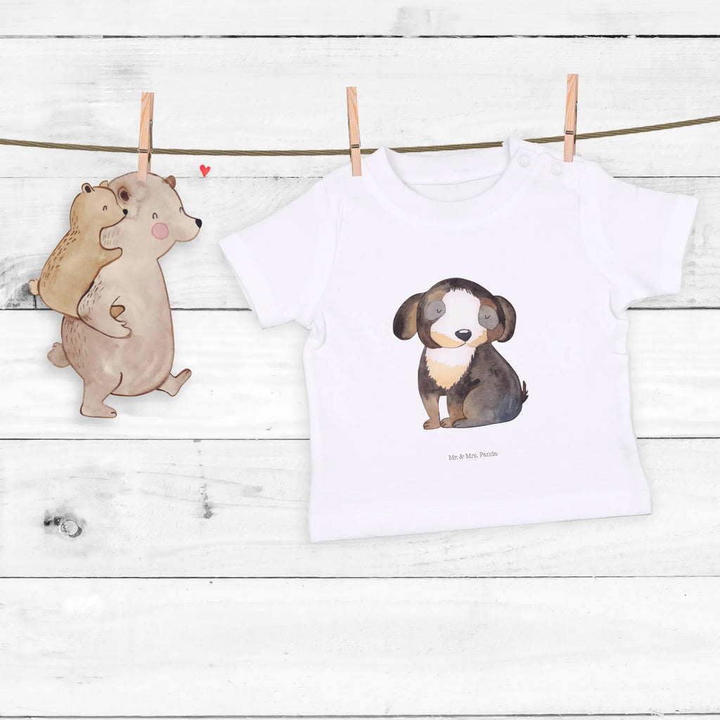 Organic Baby Shirt Hund Entspannen Baby T-Shirt, Jungen Baby T-Shirt, Mädchen Baby T-Shirt, Shirt, Hund, Hundemotiv, Haustier, Hunderasse, Tierliebhaber, Hundebesitzer, Sprüche, schwarzer Hund, Hundeliebe, Liebe, Hundeglück