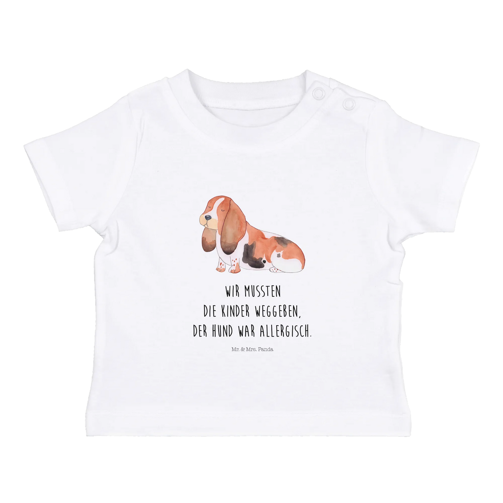 Organic Baby Shirt Hund Basset Hound Baby T-Shirt, Jungen Baby T-Shirt, Mädchen Baby T-Shirt, Shirt, Hund, Hundemotiv, Haustier, Hunderasse, Tierliebhaber, Hundebesitzer, Sprüche, Basset Hound, Basset, Hundeliebe, kinderlos