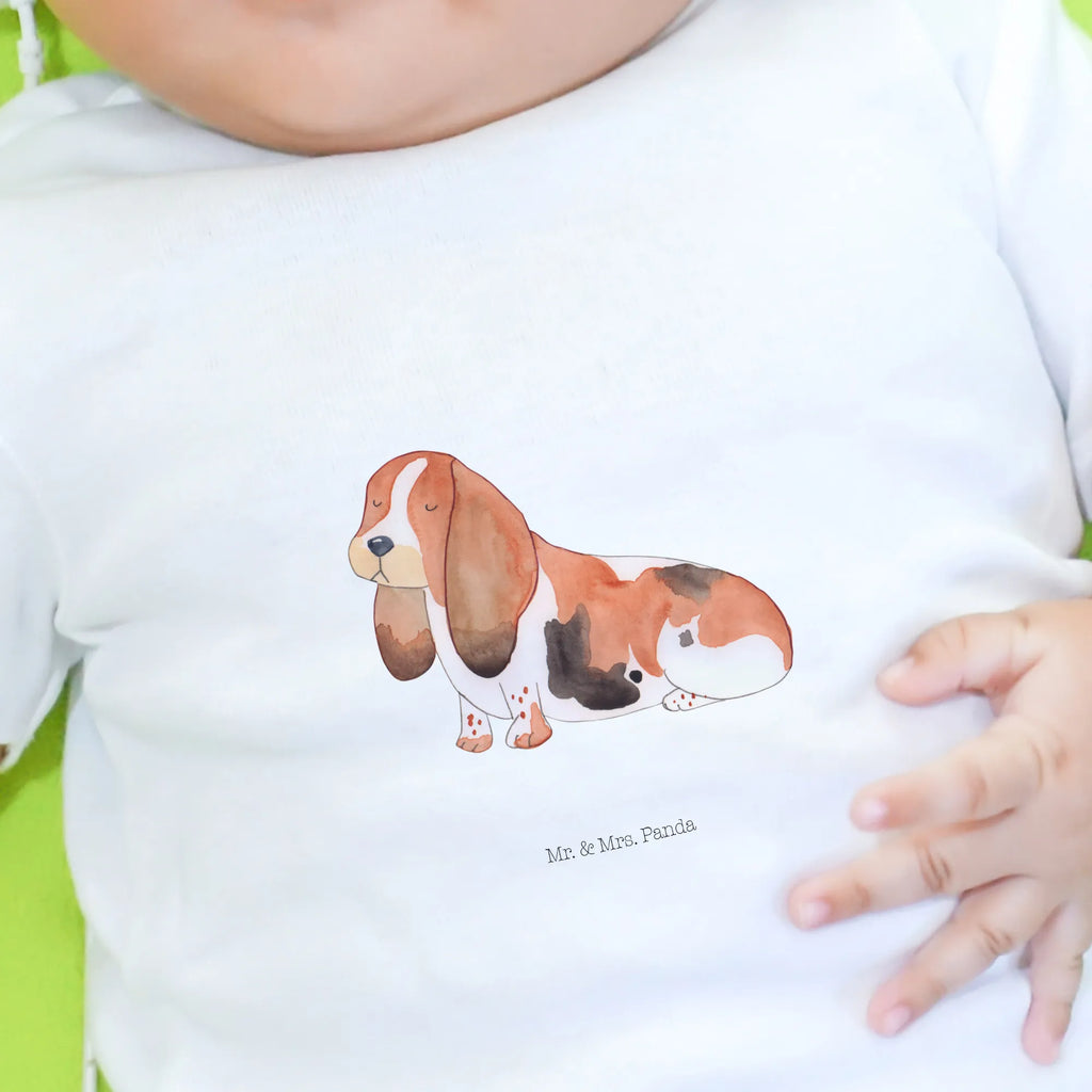 Organic Baby Shirt Hund Basset Hound Baby T-Shirt, Jungen Baby T-Shirt, Mädchen Baby T-Shirt, Shirt, Hund, Hundemotiv, Haustier, Hunderasse, Tierliebhaber, Hundebesitzer, Sprüche, Basset Hound, Basset, Hundeliebe, kinderlos