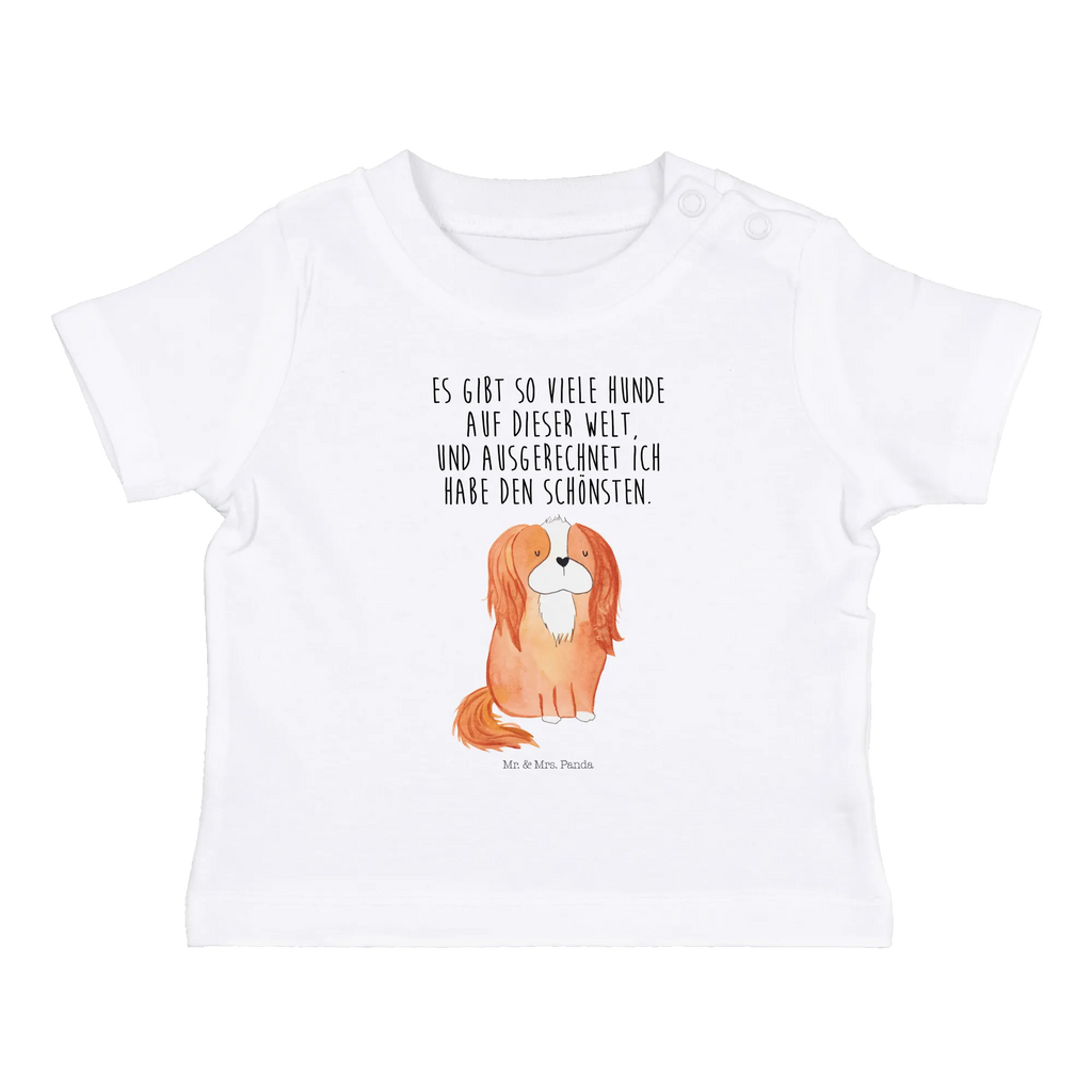 Organic Baby Shirt Hund Cavalier King Charles Spaniel Baby T-Shirt, Jungen Baby T-Shirt, Mädchen Baby T-Shirt, Shirt, Hund, Hundemotiv, Haustier, Hunderasse, Tierliebhaber, Hundebesitzer, Sprüche, Cavalier King Charles Spaniel, Cockerspaniel, Spaniel, Spruch, schönster Hund