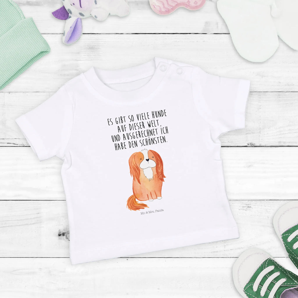 Organic Baby Shirt Hund Cavalier King Charles Spaniel Baby T-Shirt, Jungen Baby T-Shirt, Mädchen Baby T-Shirt, Shirt, Hund, Hundemotiv, Haustier, Hunderasse, Tierliebhaber, Hundebesitzer, Sprüche, Cavalier King Charles Spaniel, Cockerspaniel, Spaniel, Spruch, schönster Hund