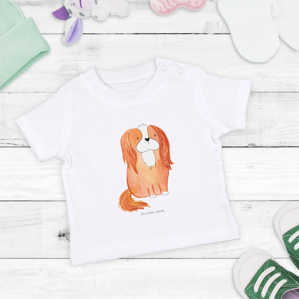 Organic Baby Shirt Hund Cavalier King Charles Spaniel Baby T-Shirt, Jungen Baby T-Shirt, Mädchen Baby T-Shirt, Shirt, Hund, Hundemotiv, Haustier, Hunderasse, Tierliebhaber, Hundebesitzer, Sprüche, Cavalier King Charles Spaniel, Cockerspaniel, Spaniel, Spruch, schönster Hund