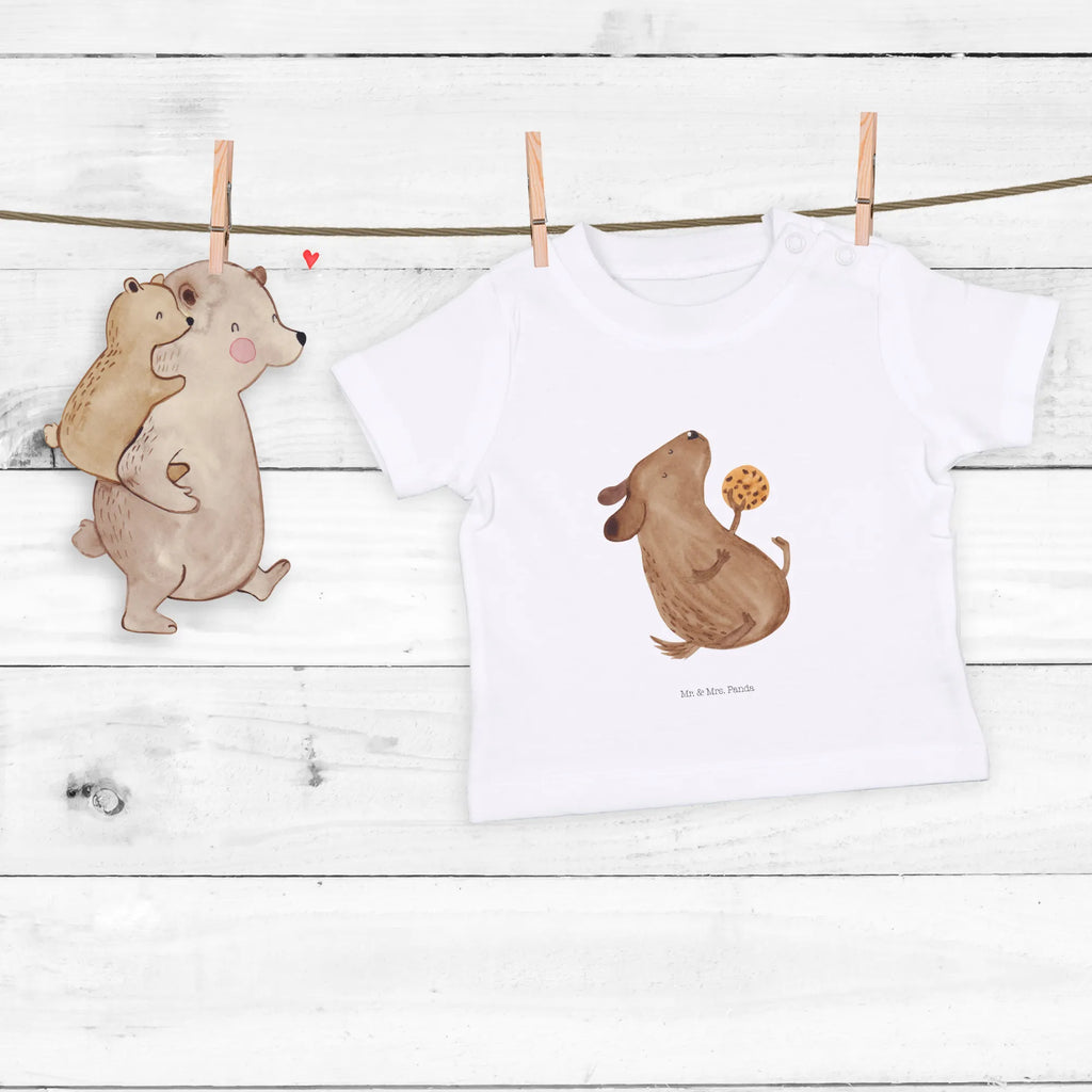 Organic Baby Shirt Hund Keks Baby T-Shirt, Jungen Baby T-Shirt, Mädchen Baby T-Shirt, Shirt, Hund, Hundemotiv, Haustier, Hunderasse, Tierliebhaber, Hundebesitzer, Sprüche, Hundekekse, Leckerli, Hundeleckerli, Hundesnacks