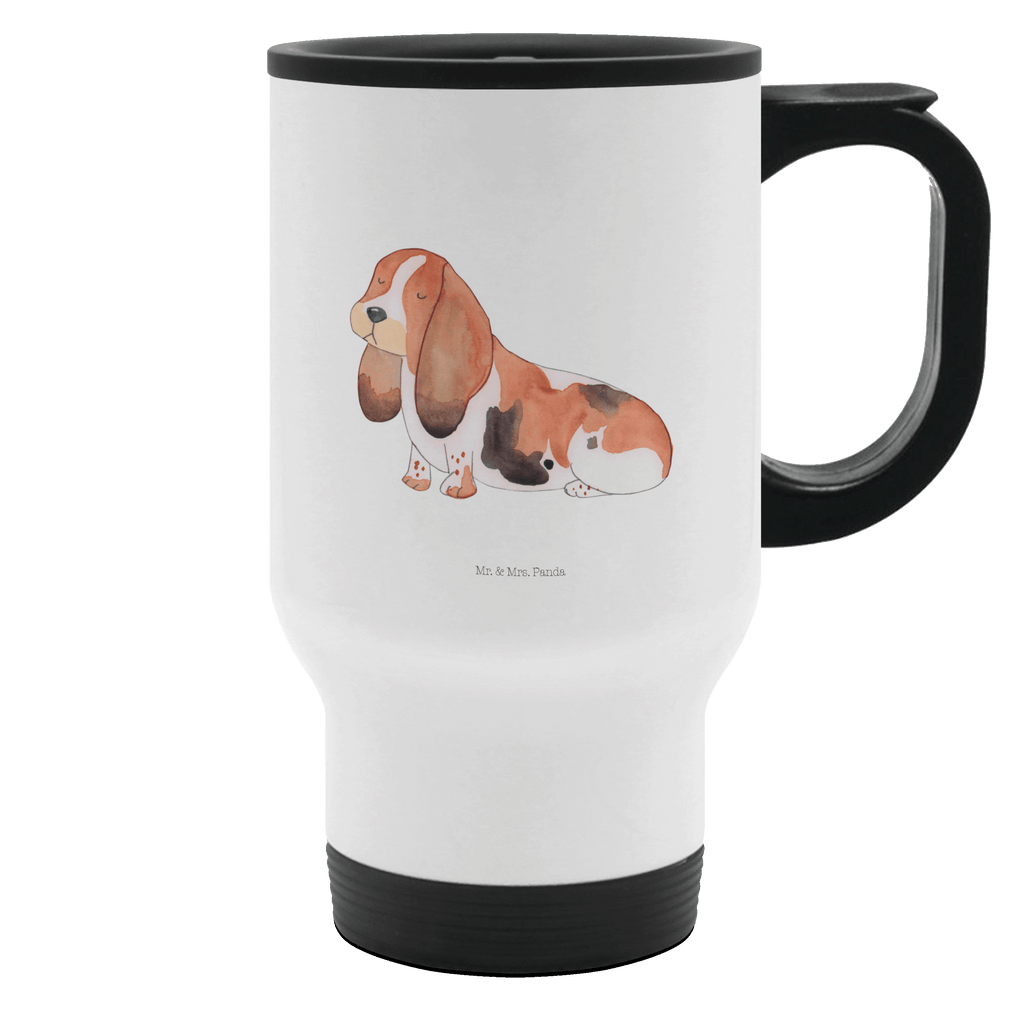 Thermobecher Hund Basset Hound Thermobecher, To Go Becher, Thermotasse, Kaffeebecher, Isolierbecher, Thermobecher To Go, Warmhaltetasse, Edelstahlbecher, Reisebecher, Tasse mit Deckel, Thermobecher für 400 ml, Kaffeetasse zum Mitnehmen, Tasse zum Mitnehmen, Spülmaschinenfest, Hund, Hundemotiv, Haustier, Hunderasse, Tierliebhaber, Hundebesitzer, Sprüche, Basset Hound, Basset, Hundeliebe, kinderlos