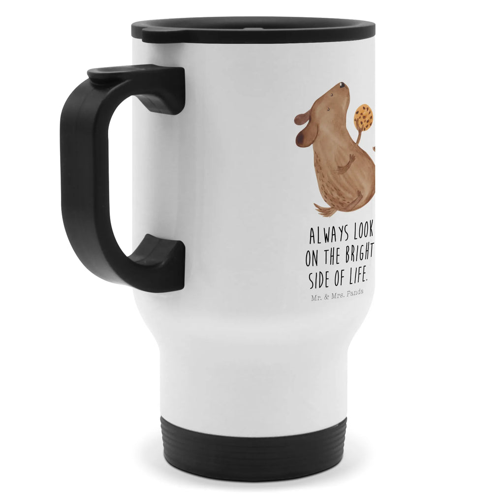 Thermobecher Hund Keks Thermobecher, To Go Becher, Thermotasse, Kaffeebecher, Isolierbecher, Thermobecher To Go, Warmhaltetasse, Edelstahlbecher, Reisebecher, Tasse mit Deckel, Thermobecher für 400 ml, Kaffeetasse zum Mitnehmen, Tasse zum Mitnehmen, Spülmaschinenfest, Hund, Hundemotiv, Haustier, Hunderasse, Tierliebhaber, Hundebesitzer, Sprüche, Hundekekse, Leckerli, Hundeleckerli, Hundesnacks