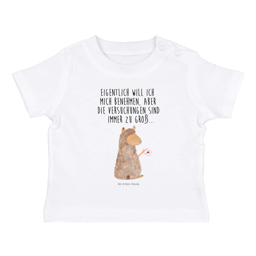 Organic Baby Shirt Alpaka Fahne Baby T-Shirt, Jungen Baby T-Shirt, Mädchen Baby T-Shirt, Shirt, Alpaka, Lama, Alpakas, Lamas, Liebe