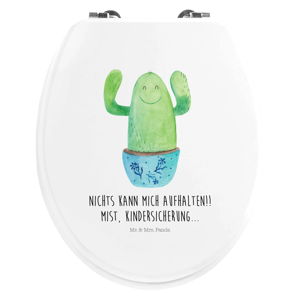 Motiv WC Sitz Kaktus Happy Klobrille, Klodeckel, Toilettendeckel, WC-Sitz, Toilette, Kaktus, Kakteen, Motivation, Spruch, lustig, Kindersicherung, Neustart, Büro, Büroalltag, Kollege, Kollegin, Freundin, Mutter, Familie, Ausbildung