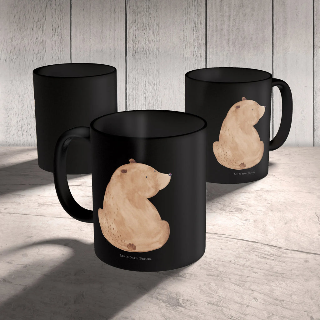 Tasse Bär Schulterblick Tasse, Kaffeetasse, Teetasse, Becher, Kaffeebecher, Teebecher, Keramiktasse, Porzellantasse, Büro Tasse, Geschenk Tasse, Tasse Sprüche, Tasse Motive, Kaffeetassen, Tasse bedrucken, Designer Tasse, Cappuccino Tassen, Schöne Teetassen, Bär, Teddy, Teddybär, Selbstachtung, Weltansicht, Motivation, Bären, Bärenliebe, Weisheit