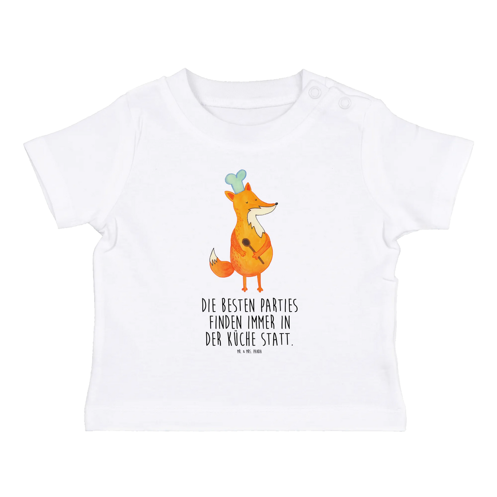 Organic Baby Shirt Fuchs Koch Baby T-Shirt, Jungen Baby T-Shirt, Mädchen Baby T-Shirt, Shirt, Fuchs, Füchse, Koch Geschenk, Küche Spruch, Küche Deko, Köche, Bäcker, Party Spruch, Spruch lustig, witzig