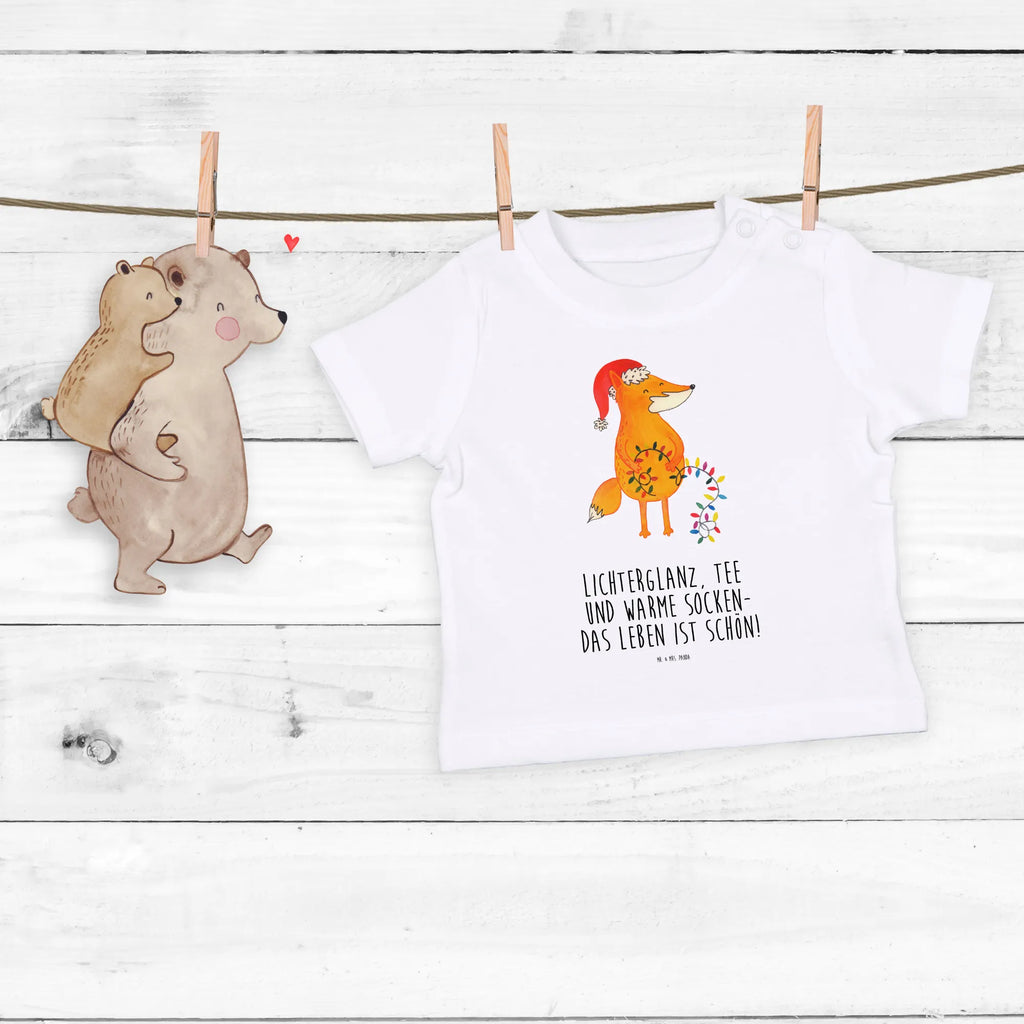 Organic Baby Shirt Fuchs Weihnachten Baby T-Shirt, Jungen Baby T-Shirt, Mädchen Baby T-Shirt, Shirt, Winter, Weihnachten, Weihnachtsdeko, Nikolaus, Advent, Heiligabend, Wintermotiv, Fuchs, Füchse, Spruch schön, Geschenk Weihnachten, Weihnachtsmann, Weihnachtszeit