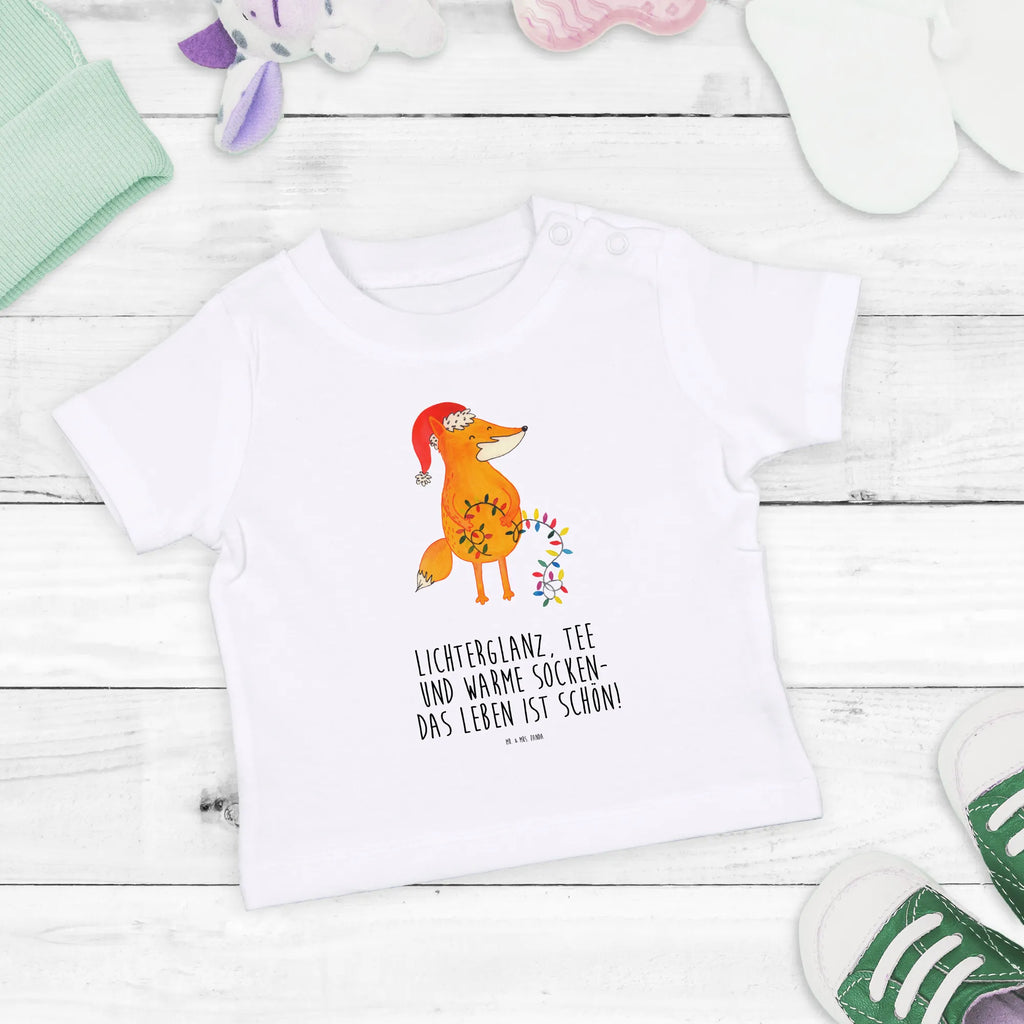 Organic Baby Shirt Fuchs Weihnachten Baby T-Shirt, Jungen Baby T-Shirt, Mädchen Baby T-Shirt, Shirt, Winter, Weihnachten, Weihnachtsdeko, Nikolaus, Advent, Heiligabend, Wintermotiv, Fuchs, Füchse, Spruch schön, Geschenk Weihnachten, Weihnachtsmann, Weihnachtszeit