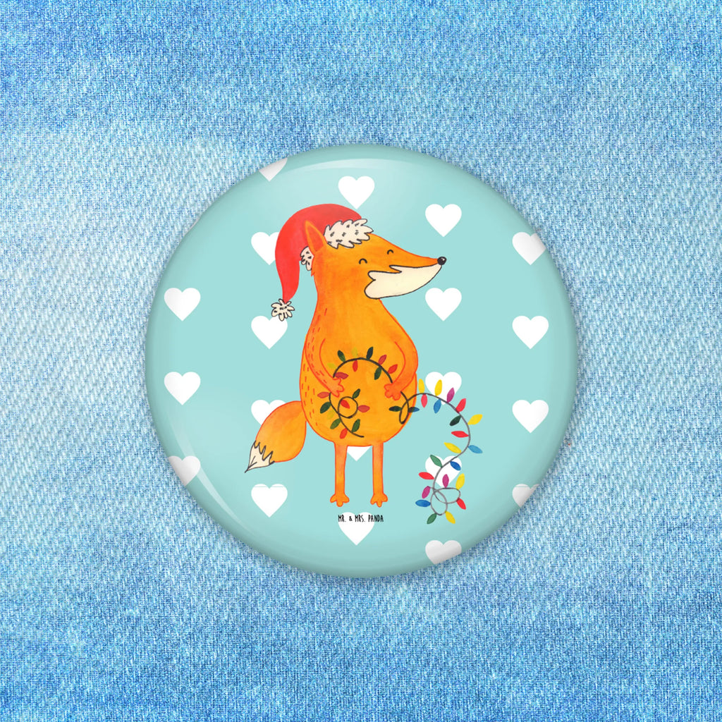 Button Fuchs Weihnachten 50mm Button, Button, Pin, Anstecknadel, Winter, Weihnachten, Weihnachtsdeko, Nikolaus, Advent, Heiligabend, Wintermotiv, Fuchs, Füchse, Spruch schön, Geschenk Weihnachten, Weihnachtsmann, Weihnachtszeit