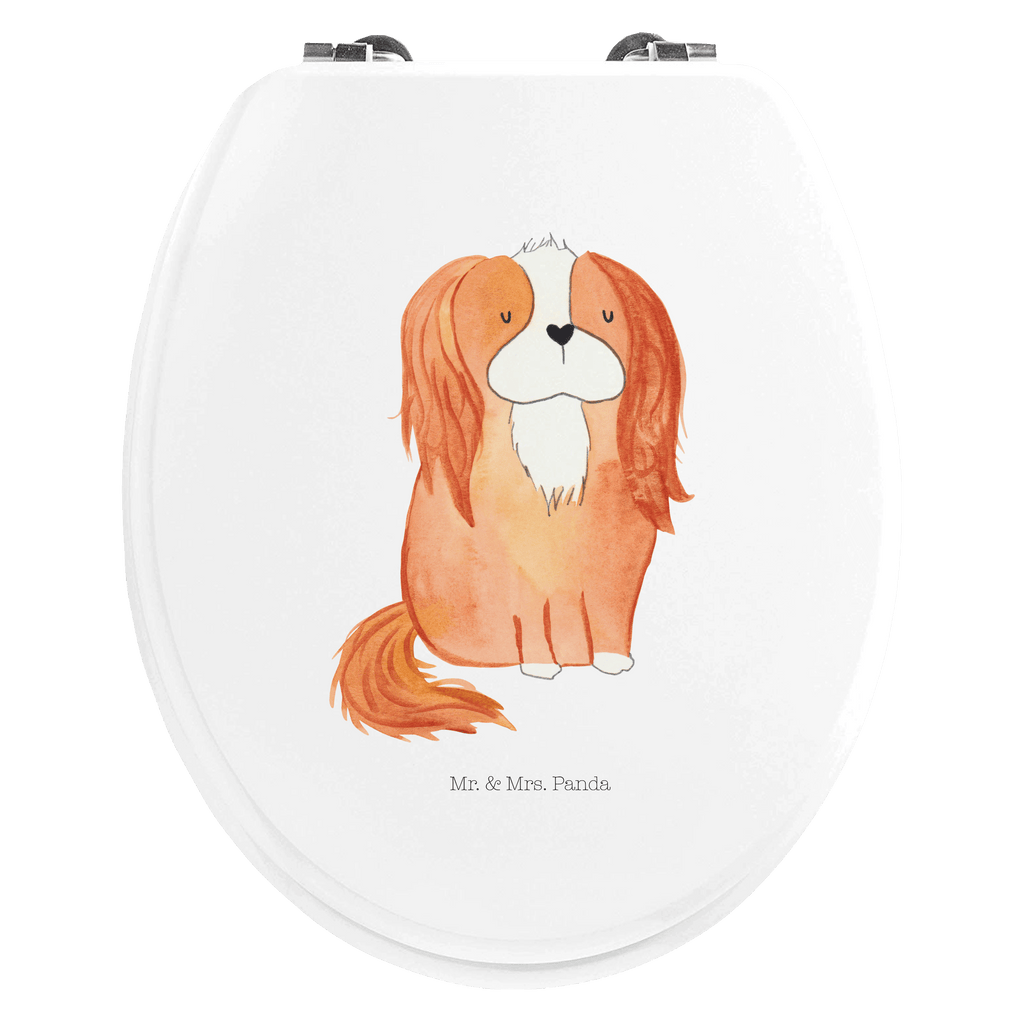 Motiv WC Sitz Hund Cavalier King Charles Spaniel Klobrille, Klodeckel, Toilettendeckel, WC-Sitz, Toilette, Hund, Hundemotiv, Haustier, Hunderasse, Tierliebhaber, Hundebesitzer, Sprüche, Cavalier King Charles Spaniel, Cockerspaniel, Spaniel, Spruch, schönster Hund