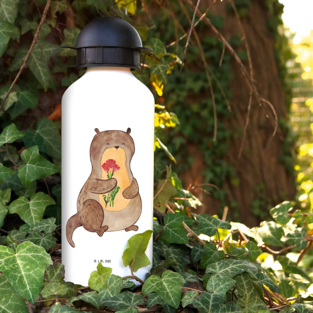 Kindertrinkflasche Otter Blumenstrauß Kindertrinkflasche, Kinder Trinkflasche, Trinkflasche, Flasche, Kinderflasche, Kinder, Kids, Kindergarten Flasche, Grundschule, Jungs, Mädchen, Otter, Fischotter, Seeotter, Otter Seeotter See Otter