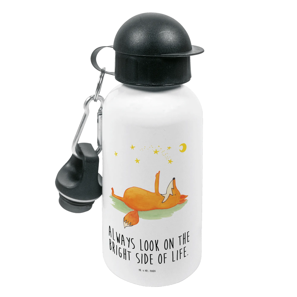 Kindertrinkflasche Fuchs Sterne Kindertrinkflasche, Kinder Trinkflasche, Trinkflasche, Flasche, Kinderflasche, Kinder, Kids, Kindergarten Flasche, Grundschule, Jungs, Mädchen, Fuchs, Füchse, tröstende Worte, Spruch positiv, Spruch schön, Romantik, Always Look on the Bright Side of Life