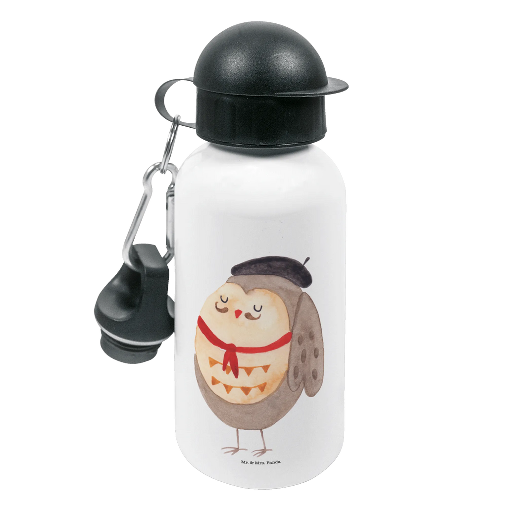 Kindertrinkflasche Eule Französisch Kindertrinkflasche, Kinder Trinkflasche, Trinkflasche, Flasche, Kinderflasche, Kinder, Kids, Kindergarten Flasche, Grundschule, Jungs, Mädchen, Eule, Eulen, Eule Deko, Owl, hibou, La vie est belle, das Leben ist schön, Spruch schön, Spruch Französisch, Frankreich