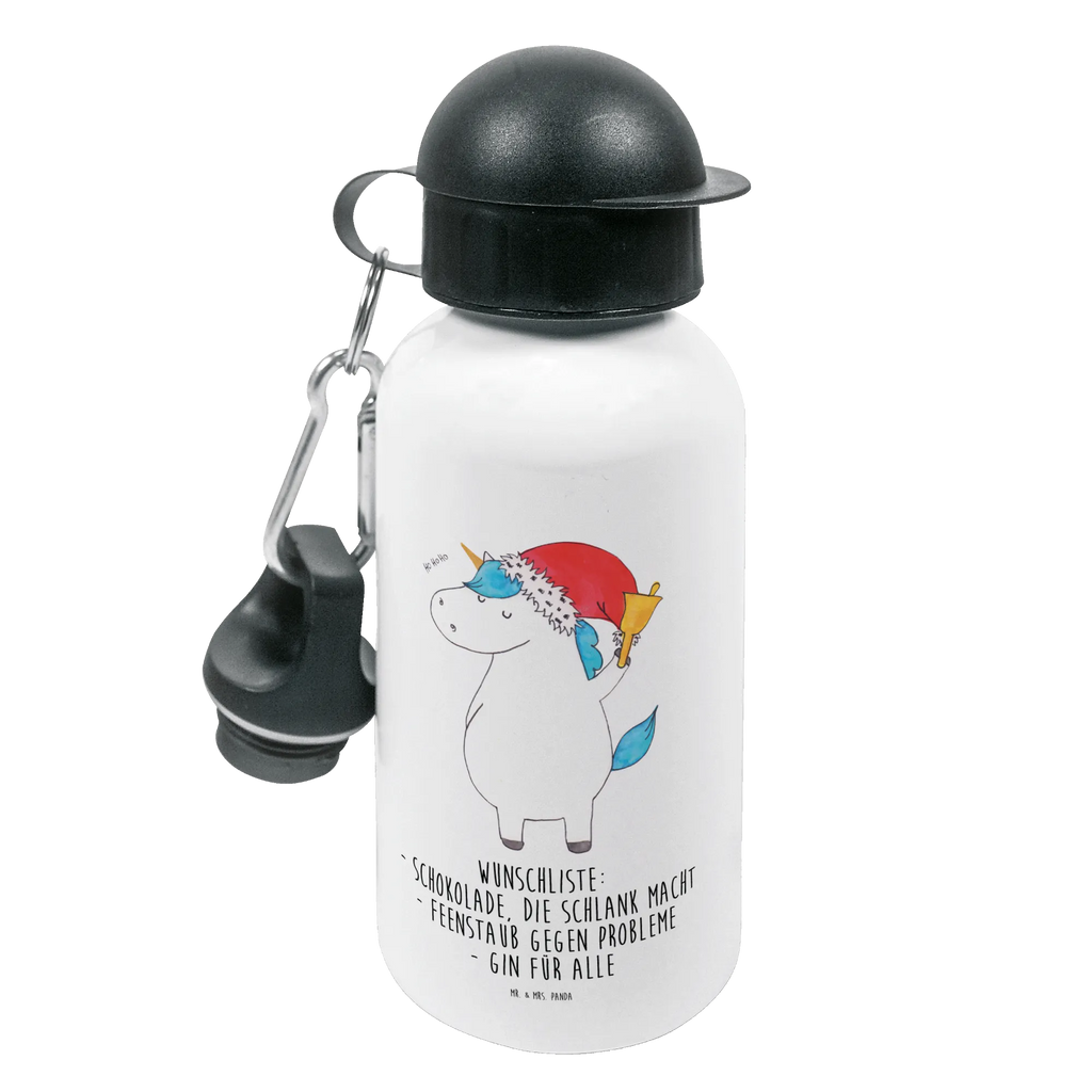 Kindertrinkflasche Einhorn Weihnachtsmann Kindertrinkflasche, Kinder Trinkflasche, Trinkflasche, Flasche, Kinderflasche, Kinder, Kids, Kindergarten Flasche, Grundschule, Jungs, Mädchen, Einhorn, Einhörner, Einhorn Deko, Unicorn, Gin, Schokolade, Schoki, Weihnachten, Weihnachtsmann, Nikolaus, Wunschzettel, Wunschliste, Feenstaub