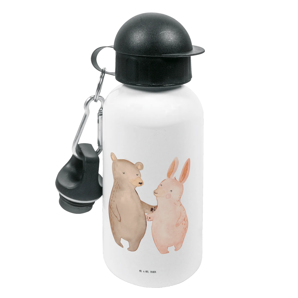 Kindertrinkflasche Bär und Hase Umarmen Kindertrinkflasche, Kinder Trinkflasche, Trinkflasche, Flasche, Kinderflasche, Kinder, Kids, Kindergarten Flasche, Grundschule, Jungs, Mädchen, Liebe, Partner, Freund, Freundin, Ehemann, Ehefrau, Heiraten, Verlobung, Heiratsantrag, Liebesgeschenk, Jahrestag, Hocheitstag, Freunde, bester Freund, Hase, Bär, Bärchen, best friends