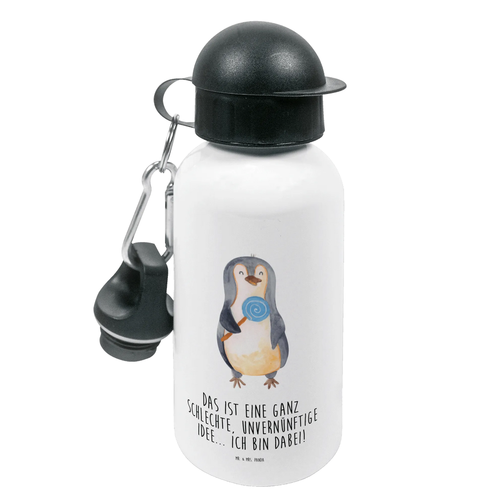 Kindertrinkflasche Pinguin Lolli Kindertrinkflasche, Kinder Trinkflasche, Trinkflasche, Flasche, Kinderflasche, Kinder, Kids, Kindergarten Flasche, Grundschule, Jungs, Mädchen, Pinguin, Pinguine, Lolli, Süßigkeiten, Blödsinn, Spruch, Rebell, Gauner, Ganove, Rabauke