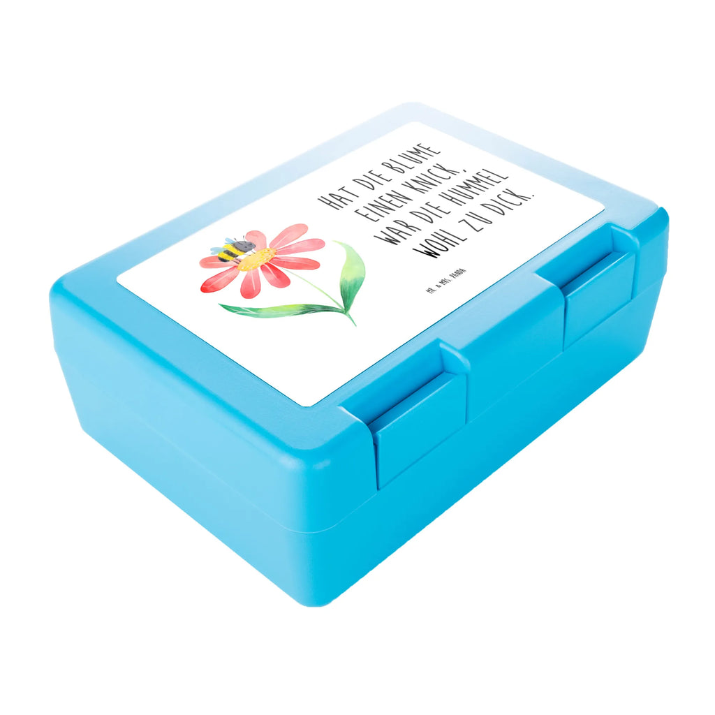 Brotdose Hummel Blume Brotbox, Snackbox, Lunch box, Butterbrotdose, Brotzeitbox, Tiermotive, Gute Laune, lustige Sprüche, Tiere, Hummel, Blume, Wespe, Flauschig, Natur, Feld, Hummeln, Biene