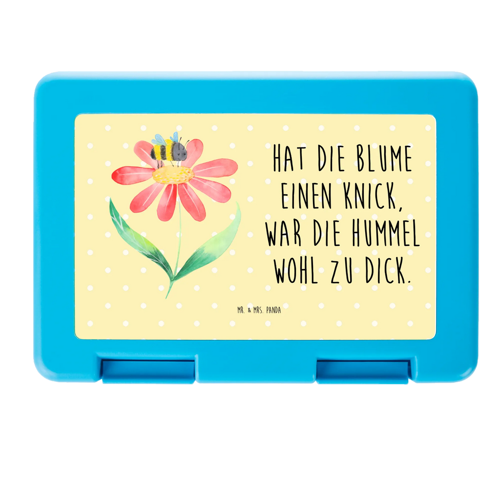 Brotdose Hummel Blume Brotbox, Snackbox, Lunch box, Butterbrotdose, Brotzeitbox, Tiermotive, Gute Laune, lustige Sprüche, Tiere, Hummel, Blume, Wespe, Flauschig, Natur, Feld, Hummeln, Biene