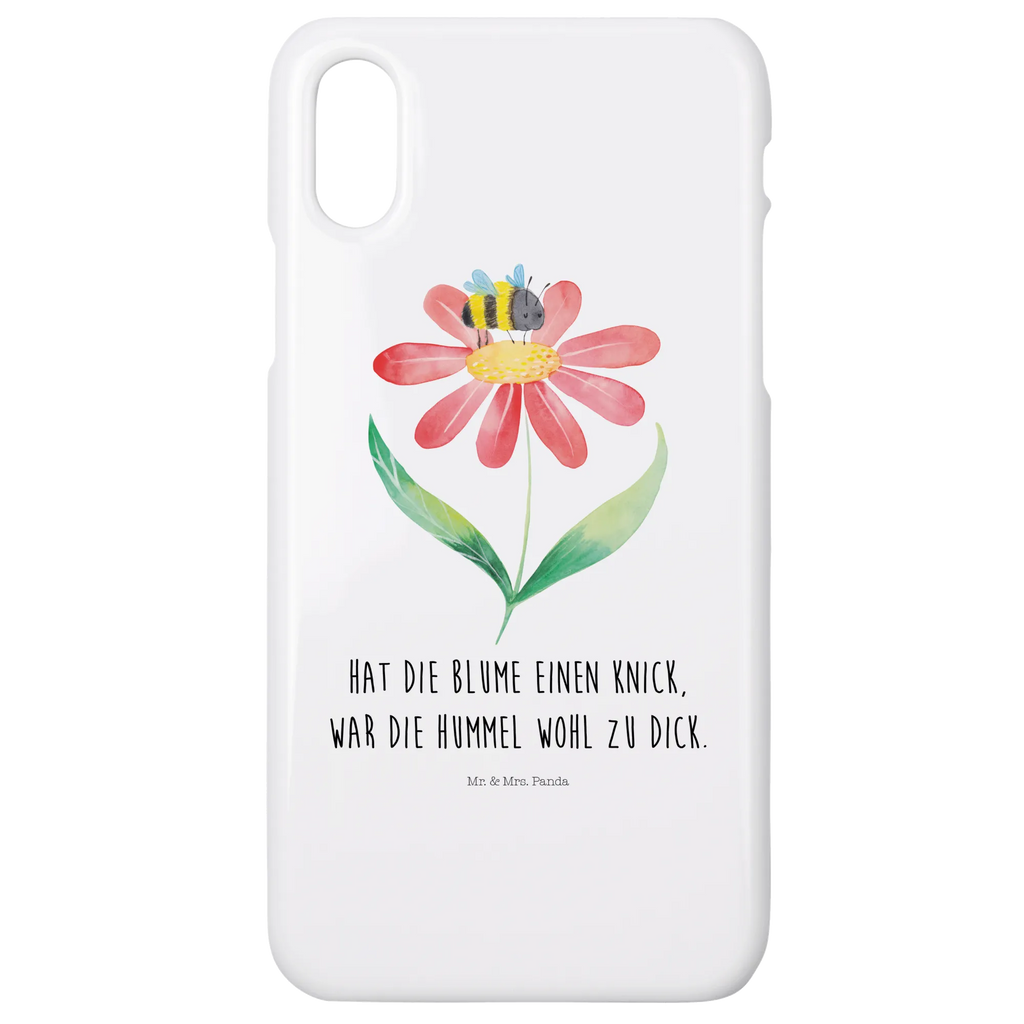 Handyhülle Hummel Blume Handyhülle, Handycover, Cover, Handy, Hülle, Iphone 10, Iphone X, Tiermotive, Gute Laune, lustige Sprüche, Tiere, Hummel, Blume, Wespe, Flauschig, Natur, Feld, Hummeln, Biene