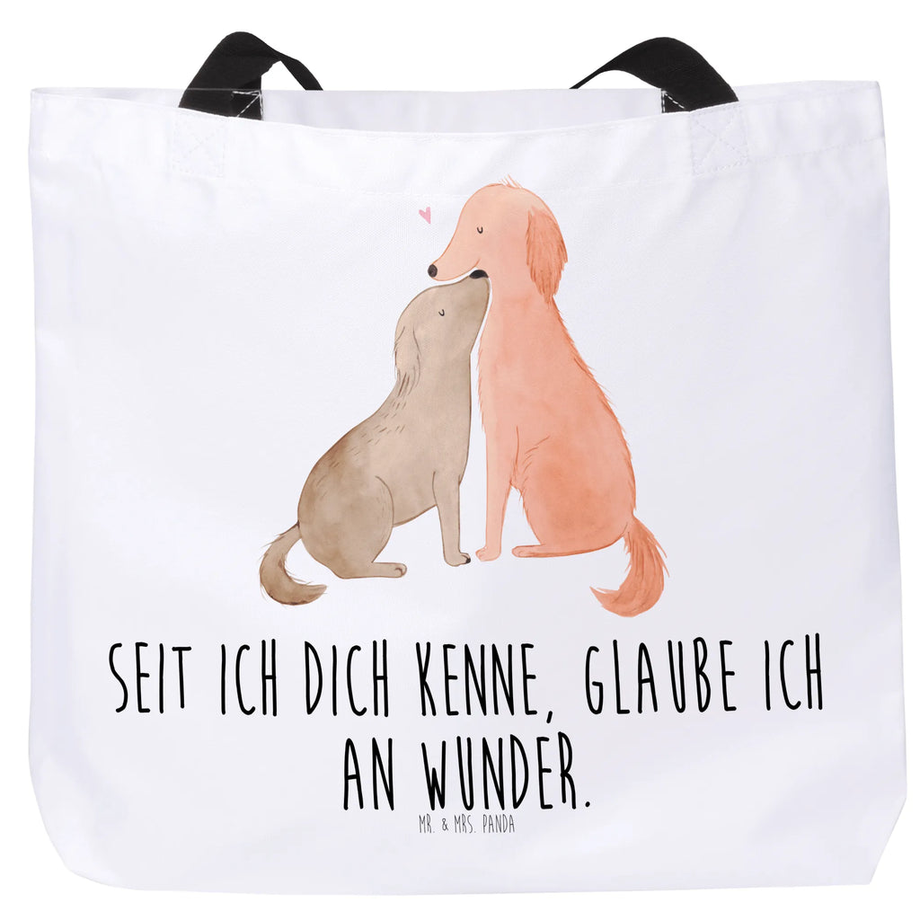 Shopper Hunde Liebe Beutel, Einkaufstasche, Tasche, Strandtasche, Einkaufsbeutel, Shopper, Schultasche, Freizeittasche, Tragebeutel, Schulbeutel, Alltagstasche, Hund, Hundemotiv, Haustier, Hunderasse, Tierliebhaber, Hundebesitzer, Sprüche, Liebe, Hund. Hunde, Kuss, Vertrauen, Kuscheln, Herz