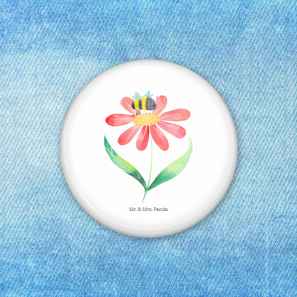 Button Hummel Blume 50mm Button, Button, Pin, Anstecknadel, Tiermotive, Gute Laune, lustige Sprüche, Tiere, Hummel, Blume, Wespe, Flauschig, Natur, Feld, Hummeln, Biene