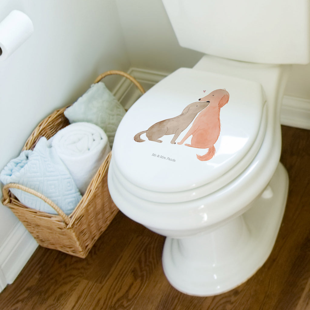 Motiv WC Sitz Hunde Liebe Klobrille, Klodeckel, Toilettendeckel, WC-Sitz, Toilette, Hund, Hundemotiv, Haustier, Hunderasse, Tierliebhaber, Hundebesitzer, Sprüche, Liebe, Hund. Hunde, Kuss, Vertrauen, Kuscheln, Herz