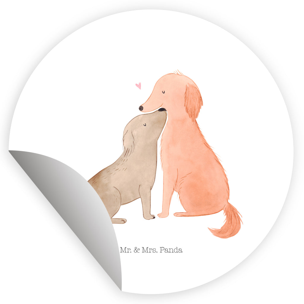 Rund Aufkleber Hunde Liebe Sticker, Aufkleber, Etikett, Hund, Hundemotiv, Haustier, Hunderasse, Tierliebhaber, Hundebesitzer, Sprüche, Liebe, Hund. Hunde, Kuss, Vertrauen, Kuscheln, Herz